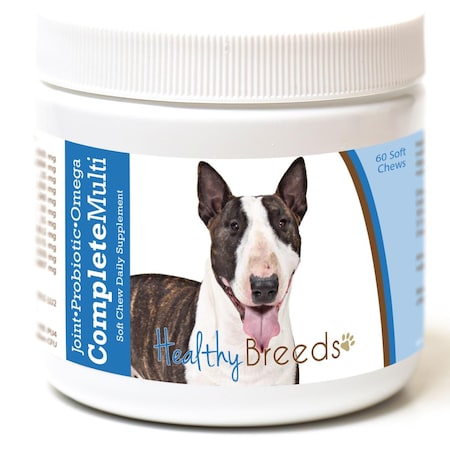 Healthy Breeds Miniature Bull Terrier All in One Multivitamin Soft Chew, 60PK 192959008490